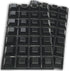 Black Large Trapezoid Bumper Feet - 56 Pack Self Stick Bumper Pads for Electronics, Speakers, and Furniture