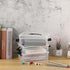 BTSKY 3 Layers Cute Dolphin Clear Plastic Pencil Box, Multipurpose Craft Storage Containers with Lid & Handle