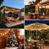 wtiyvxr 50 G40 Lights,26 Bulbs(2 IP65 Dimmable Bulbs E12 2700K FT Outdoor String Lights Globe Shatterproof Patio