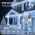 165FT 500LED 30V 8 LED String Lights, Plug in Waterproof String Lights with Modes for Indoor and Outdoor Party Wedding