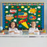 Religious Hero Bulletin Board Set, Super Theme Hero Jesus Cutouts for Sunday School Classroom Decor