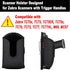 Scanner Holster Handle Series - Thick Quality, Large, Heavy Duty, Sturdy Metal Belt Clip, Durable, Pocket-Friendly