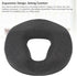 Zerodis Donut Seat Cushion, Memory Foam Chair Cushion with U Shape Portable Sitting Pillow for Home Office Car (Dark