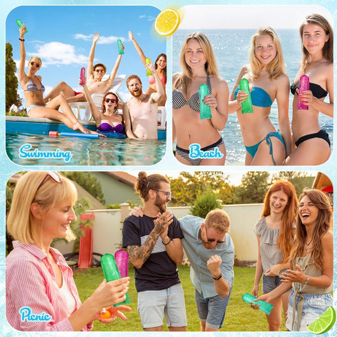 600 (3.2 11.8 Inch) Hoolerry Pcs Disposable Ice Lolly Bags Plastic Mold Ice Cream Bags with Silicone Foldable Funnel