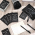 Seajan 150 Pcs Bulk Inspirational Gifts Including 50 Pcs Makeup Bag, 50 Pcs Motivational Notepad, 50 Pcs Pen (Black)