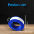 5 Rolls Teflon Tape 1/2Inch(W) 520Inches(L), Extra Long PTFE Plumbing Sealant Tape