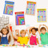 Blulu 12 Pcs Educational Math Posters for Kids, Multiplication Chart, Division, Addition, Subtraction Posters