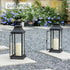 Set 2 (3x6 inch) Dimmable volnyus Flameless Candles of Flickering LED Wax Candles Battery Operated with Remote Control