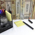 Fengtaiyuan 038P18x6 Black Gel Ink Rollerball Pens, Ultra Fine 0.38mm, 6-Piece Box, Comfortable Non-Slip Grip