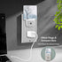 Jahiona White,0.5W LED Night Light Lamp with Smart Sensor Dusk to Dawn Sensor,Snowy Forest Night Light Daylight
