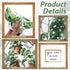 Set Greenery Bookshelf Bulletin Board Plant Motivational Classroom Decor Inspirational Quote Frame Potted Plant Cutout