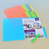 Youngever 10 Pack Plastic Tab Folders, Heavy Duty Plastic Tab Folder in 5 Colors