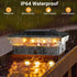 4x4 2 16 4x4 3.5x3.5 btfarm Solar Post Cap Lights Outdoor, Color Modes LED Fence Post Lights Fit Wooden/Vinyl, Bright