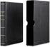 MUDOR 4 Ring Classic Stamp Binder, Empty Binder Albums for Stamps, Documents, Coins, Classic Binder, Black