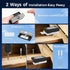20 Packs, AUDERWIN Solar Deck Lights Outdoor Solar Powered LED Step Lights Waterproof Outdoor for Deck, Stairs, Step