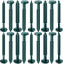 Blulu 18 Pcs 3 Inch Vinyl Shutter Fastener Window Panel Peg Lok Pin