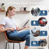 Benazcap Gel Seat Cushion for Office Chair Ergonomic Cushions-Gel & Memory Foam Coccyx Butt Pillow for Sciatica & Back
