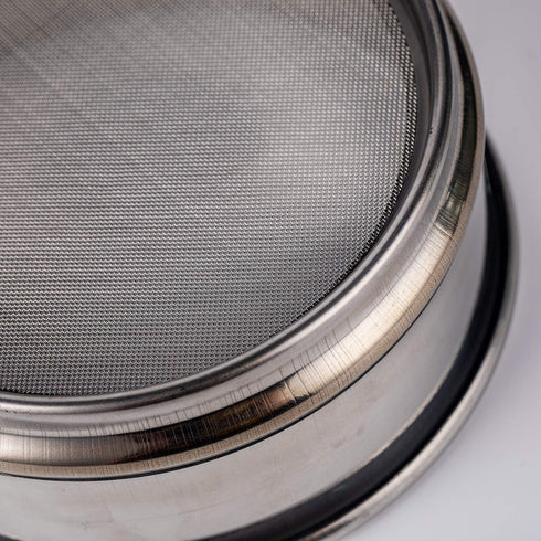 f20×4.5cm 304 Stainless Lab Sieves - Economy Test Sieve 304 Stainless Steel Wire Cloth (24 Mesh)