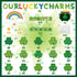 St. Patrick Shamrock Bulletin Board - 121P St. Patrick's Day Shamrock Bulletin Board Classroom Decor Our Lucky Charms Clover Gold Rainbow Stockpot Cutouts Party Home School Wall Decor by AsodSway