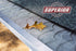 NEW Raised Stainless-Steel Screen Technology Gutter Cover, Fits any Traditional 5-inch Gutter, 8-inch Sample Pack