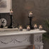 6Pack 2"X3" w/4 Timers+2 VIODAIM Glass Flickering Flameless Candles with Remote, Real Wax Votive Candles Battery