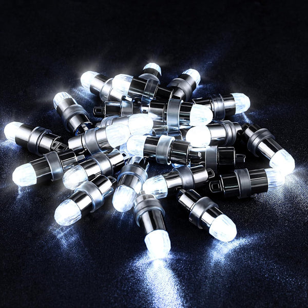 LIHAO 24x Battery Operated LED Party Lights Bulbs for Paper Lantern Balloons