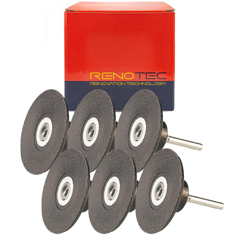 3 Inch 6 1/4" Quick Change Disc Pad Holder, Pcs Fast Lock Disc Holder, Shank for Angle Die Grinder Attachments, Type R