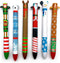 Twice as Nice 2 Color Click Pens - Happy Holiday Set of 6