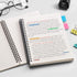 EMSHOI Lined Journal Spiral Notebook, 5.7" x 8.22", 4 Pack, 640 Pages, 100gsm Thick Paper, A5 Small Notebooks