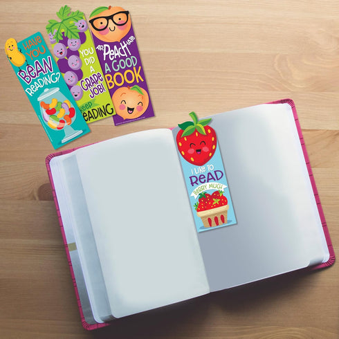 Eureka Strawberry Scented Bookmarks, Pack of 24