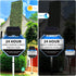 OOSSXX Solar Power Deck LED Light Clip-On Security Sign Spotlight (Max 14 Hours Working, Large Capacity Battery)