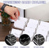 PATIKIL Business Card Holder for Desk, 3 Tiers 9 Slots Clear Acrylic Card Stand Organizer for Office Exhibition