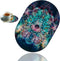 RVHOEZZM Personality Mouse Pad with Coaster Set, Colorful Mandala Fashion Design Mouse Pad