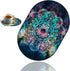 RVHOEZZM Personality Mouse Pad with Coaster Set, Colorful Mandala Fashion Design Mouse Pad