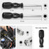 XOOL Tri Tip Screwdriver, 17 in 1 Professional Screwdriver Game Bit Repair Tools Kit for Switch JoyCon PS3 PS4 PS5 Xbox One 360 Gamebit NES SNES DS Wii GBA by XOOL