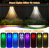 Warm White Solar Fence Lights, Waterproof LED Step Lights for Wall, Yard, Pool, Stairs, 4 * 1.68 * 1.57in, 2 Pack