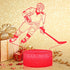 3D 16 Teenager Chrismas Gifts Xmas Gift Illusion Hockey Night Light Lamp Color Changing Smart Touch&Remote Control