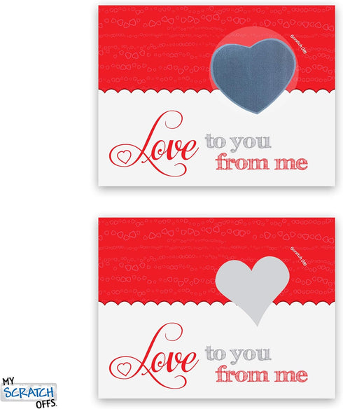 My Scratch Offs 25 DIY Make Your Own Scratch Off Cards for Lunchbox Love Notes and Coupons