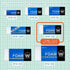 Sakura Crepas Foam Eraser Double 100, 5 Pieces RFW100-5P