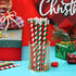 Christmas Pencils Bulk for Kids - Holiday Pencil Assortment with Erasers, 100 Pieces for School Supplies