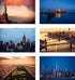 New York Postcards Set of 30 Styles #2, Collectible NYC Souvenirs Post Cards 4 x 6 of NY Landmarks