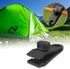 24 Pcs Tarp Clips and Ball Bungee Cords, Heavy Duty Lock Grip Fasteners with 6 Inch Bungee Ball Cords for Outdoor