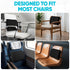 FORTEM Lumbar Support Pillow for Office Chair, Lumbar Support Pillow for Car, Back Rest for Gaming, Memory Foam Pillow