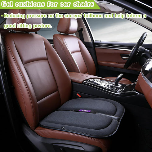 Lightweight Gel Seat Cushion for Travel and Comfort