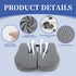 BALAPET Foldable Sit Bone Seat Cushion for Pressure Relief, Memory Foam Comfort Ischial Tuberosity Seat Pillow for Hip