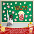 Whaline 77Pcs Popcorn Cut-Outs with 100Pcs Glue Points for DIY Craft Art School Home Party Favor Bulletin Board Decor