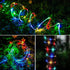 40Ft 120 8 Dimmable/Timer LED Rope Lights Battery Operated String Lights LEDs Modes Outdoor Waterproof Fairy Lights