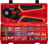 PEBA Hexagonal Ferrule Crimping Tool Kit, AWG 28-7 Self-Adjusting Ratchet Crimper with