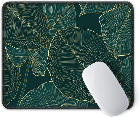 ITNRSIIET Mouse Pad with Non-Slip Rubber Base, Stitched Edge, Premium-Textured, Waterproof Gaming Mouse Pad for Wireless Mouse, Computers, Laptop, Office, 10.2×8.3 in, Palm Texture by ITNRSIIET