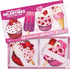 Kangaroo Strawberry & Cherry Scented Valentines Day Cards with Envelope - Scratch & Sniff for Kids, Pack of 28